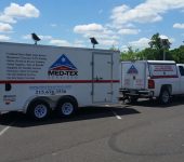 Rescue trailer and truck